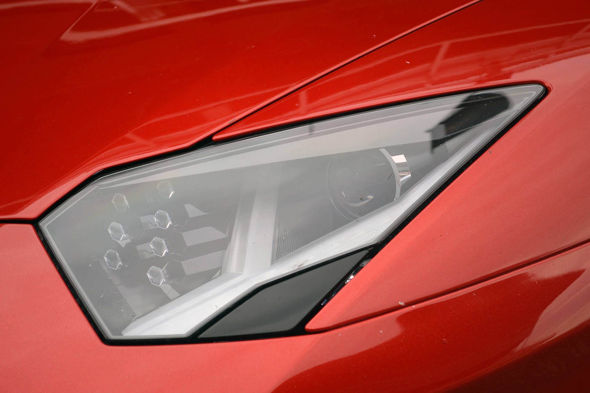 2016 Lamborghini Aventador LP 750-4 Superveloce headlight