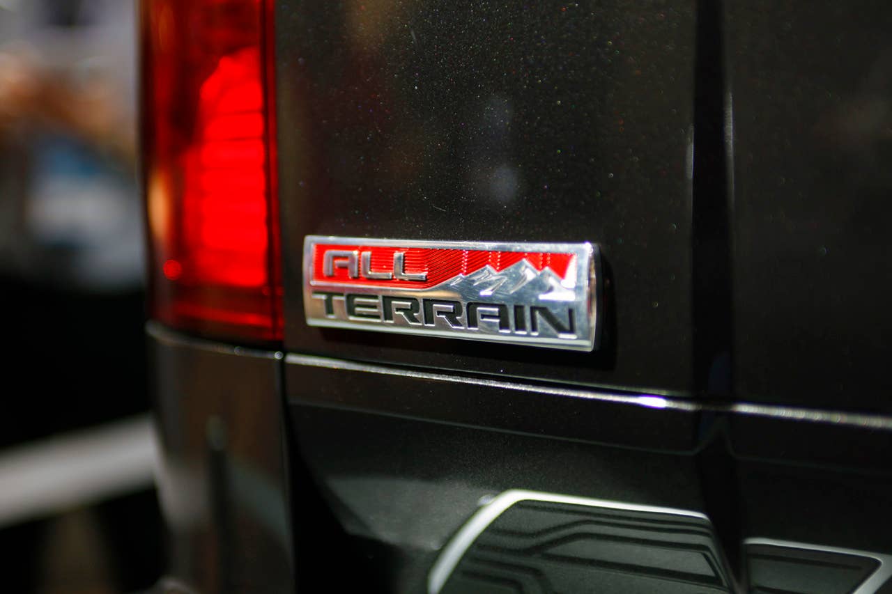 GMC Sierra All Terrain Concept badge