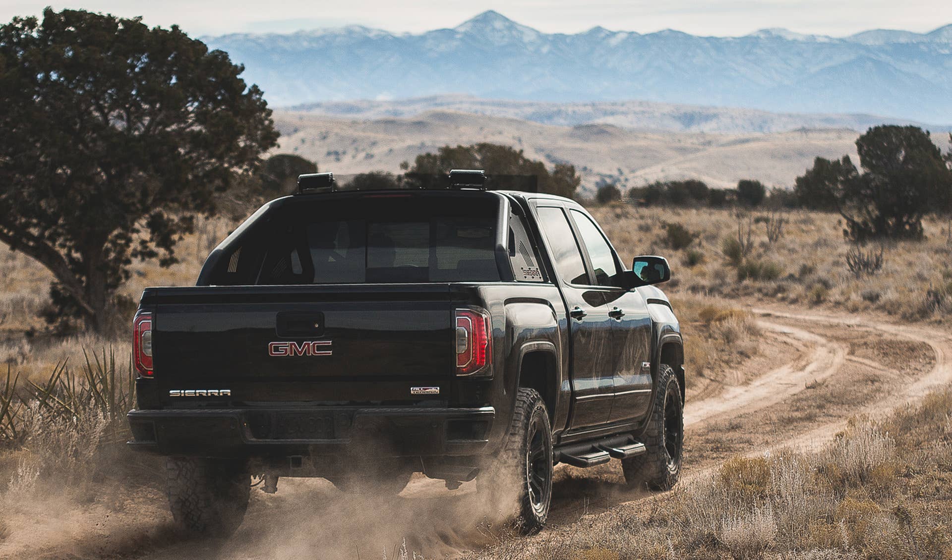 rear all terrain x gmc sierra truck