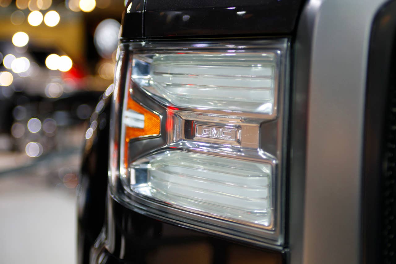 GMC Sierra All Terrain Concept headlights