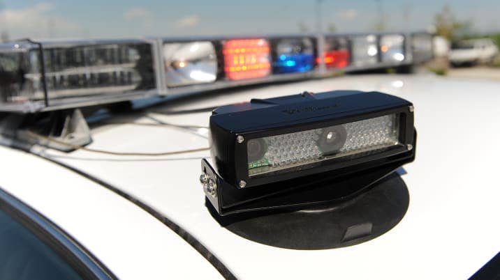 LICENSEPLATE01_ Commerce City, Thornton and Adams County are using a new autormated license plate reader which automatically sca