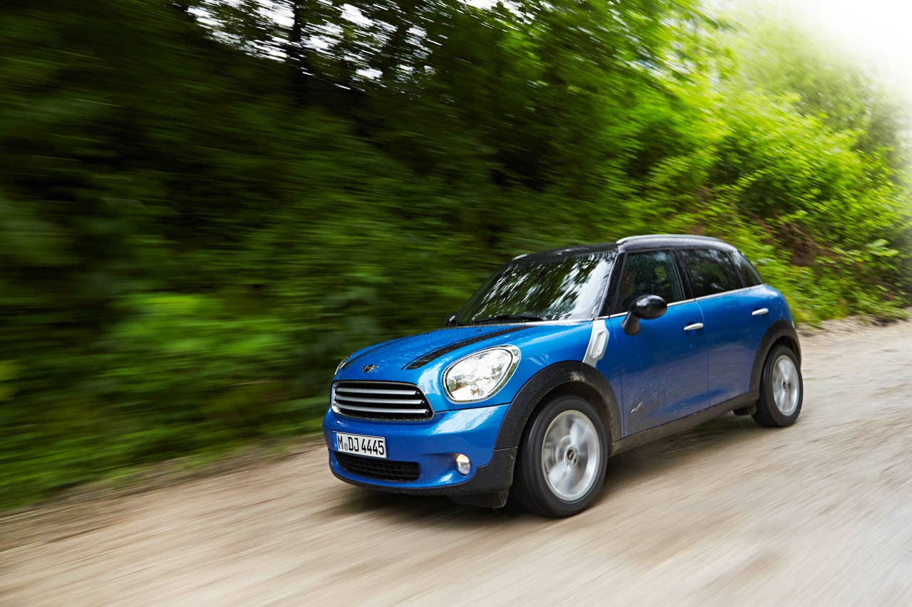 Mini Countryman All4 driving
