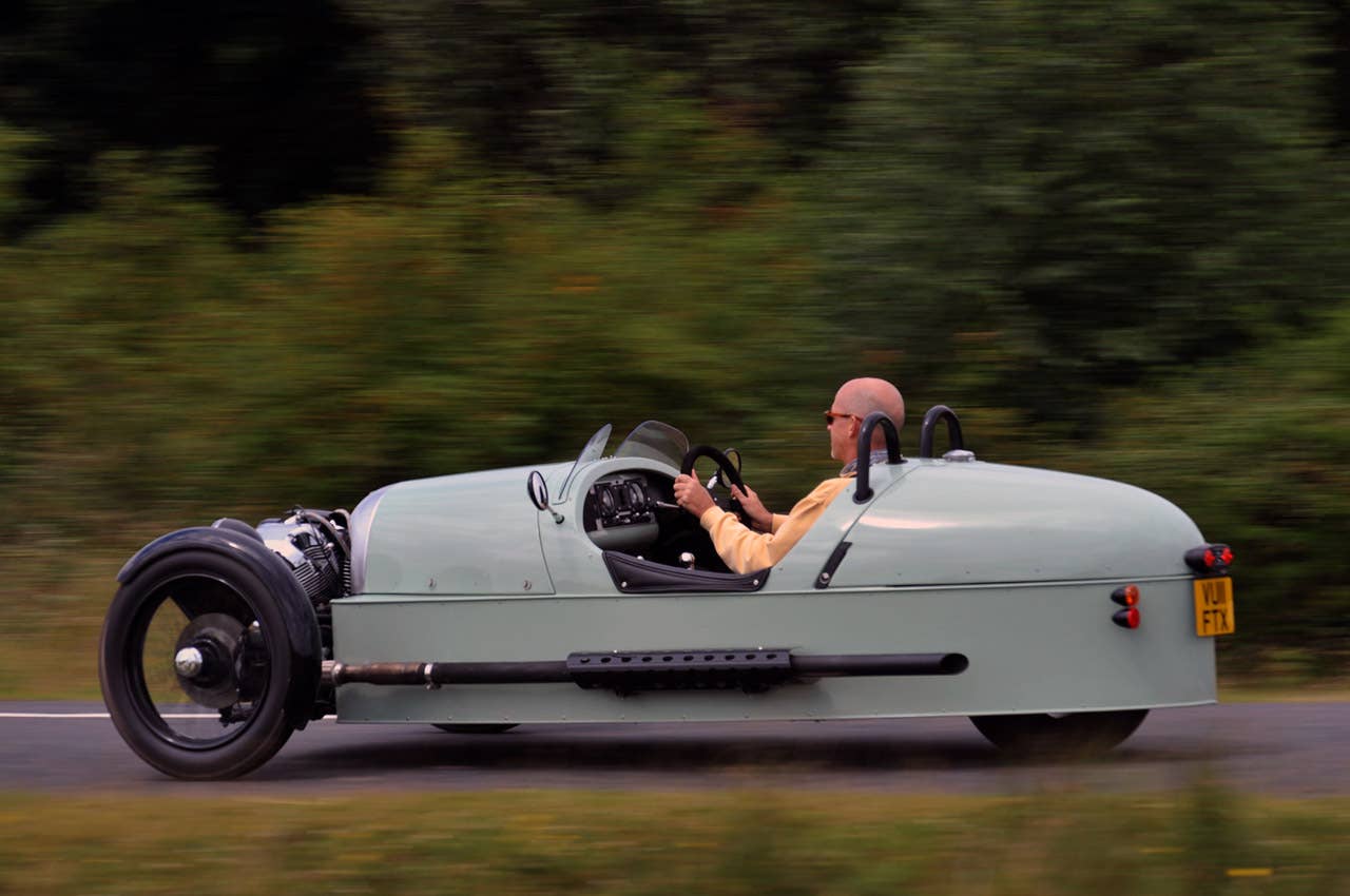 2012 Morgan 3 Wheeler driving