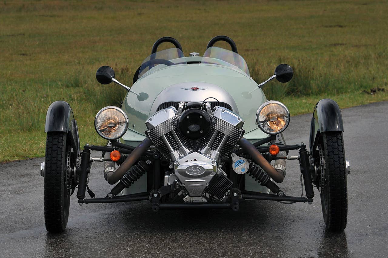 2012 Morgan 3 Wheeler front view