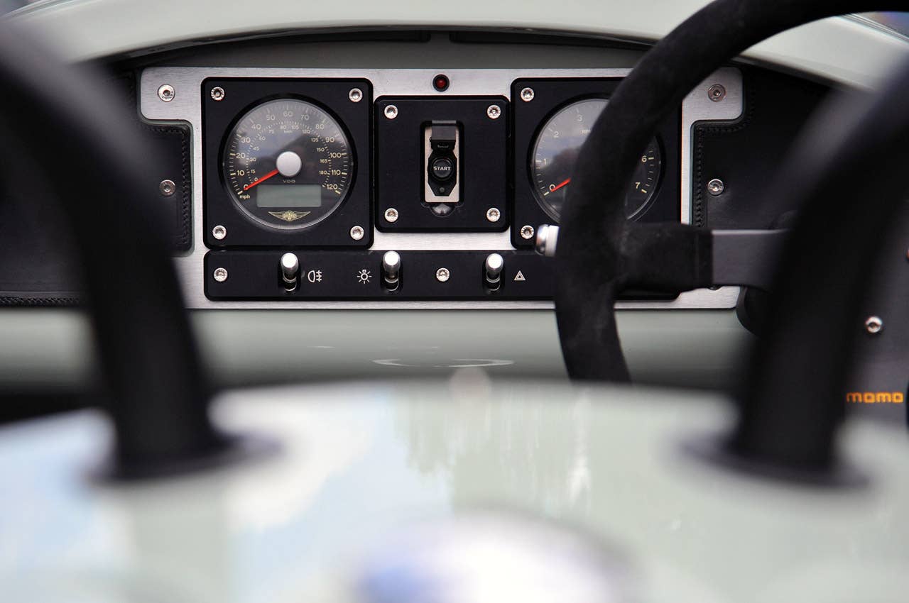 2012 Morgan 3 Wheeler gauges