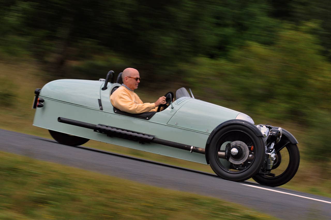 2012 Morgan 3 Wheeler driving