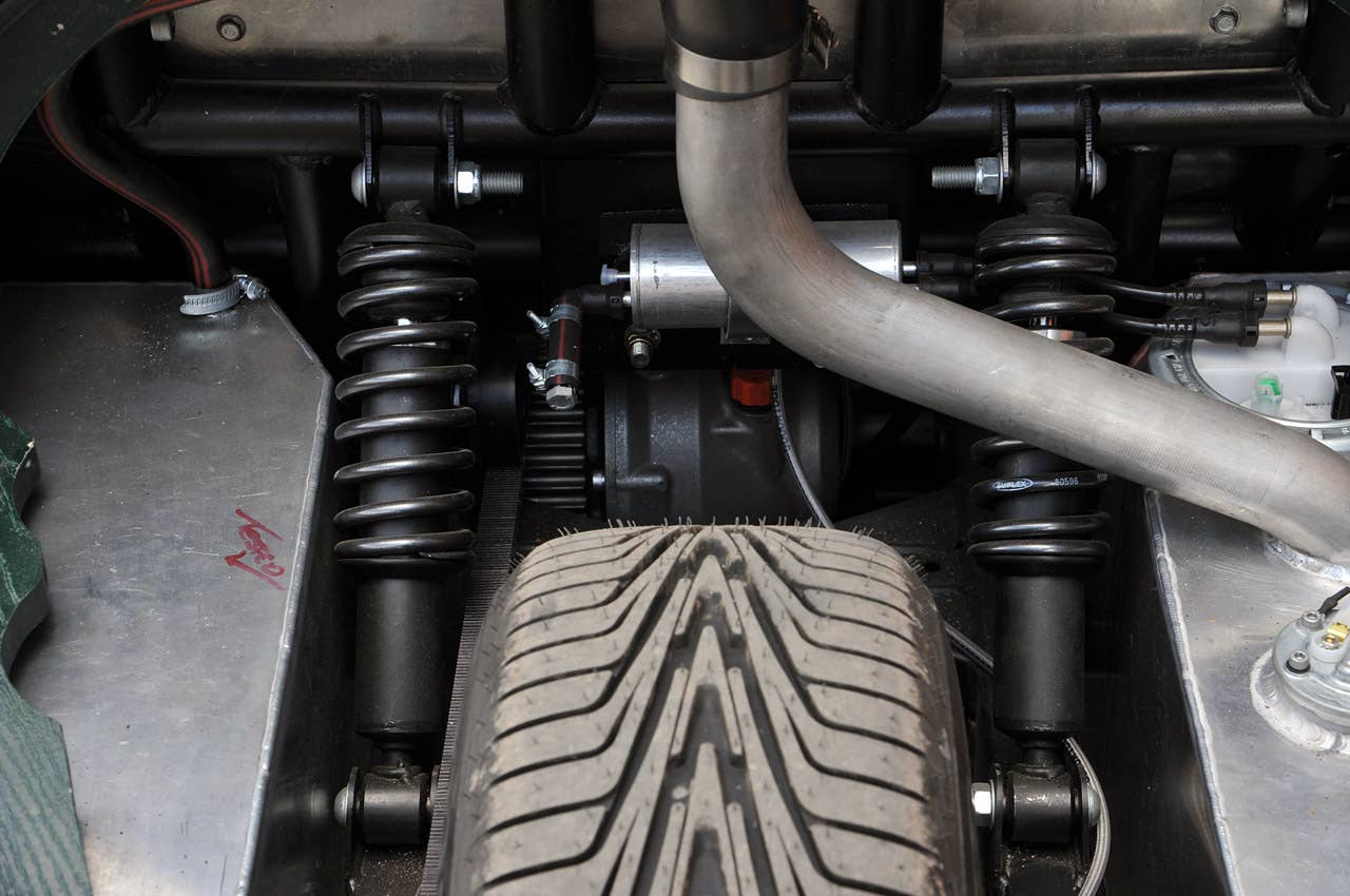 2012 Morgan 3 Wheeler rear suspension