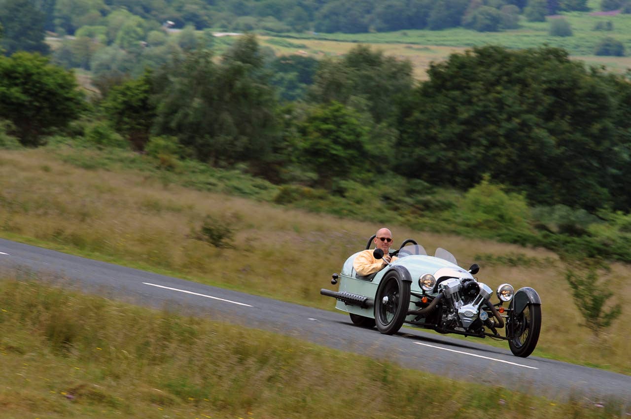 2012 Morgan 3 Wheeler driving