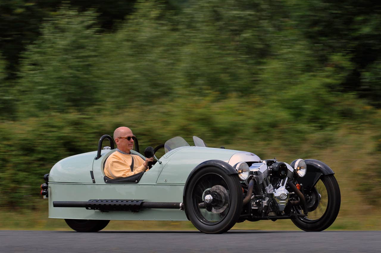 2012 Morgan 3 Wheeler driving