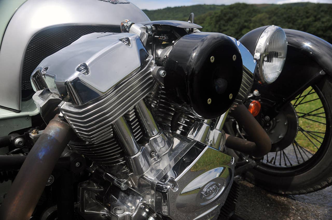 2012 Morgan 3 Wheeler engine