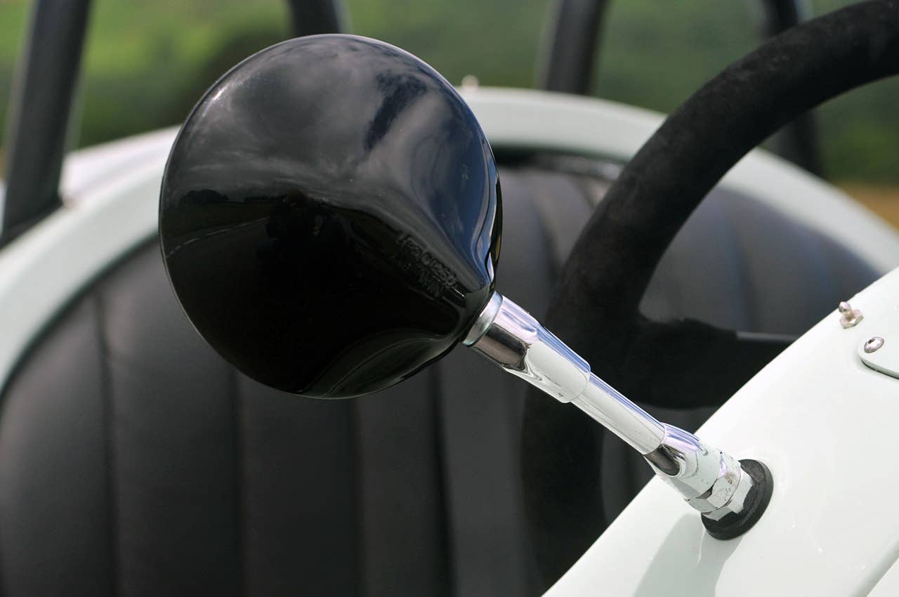 2012 Morgan 3 Wheeler rear view mirror