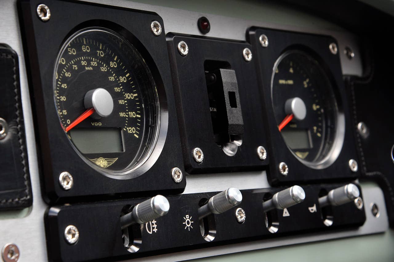 2012 Morgan 3 Wheeler gauges