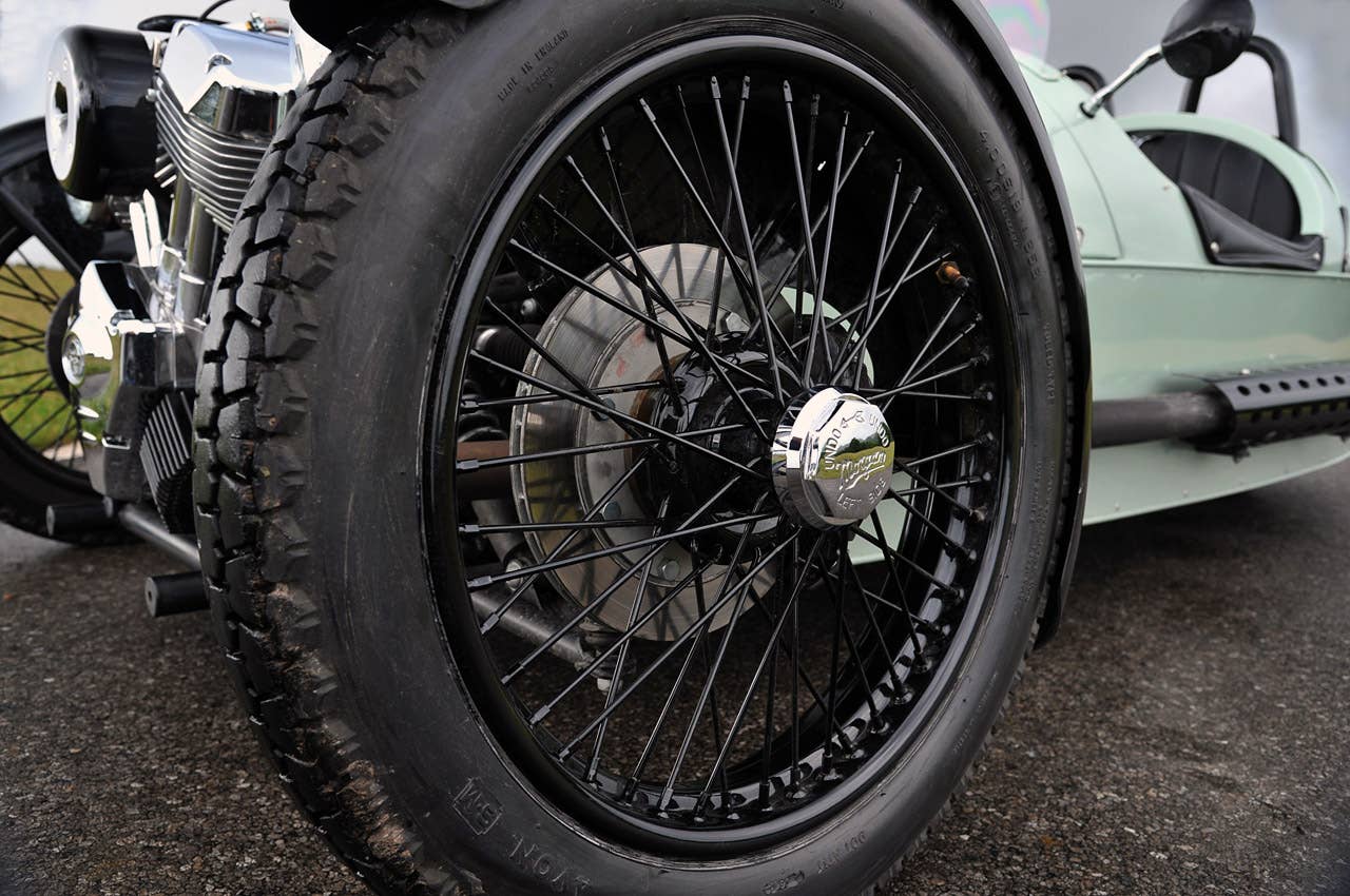 2012 Morgan 3 Wheeler front wheel