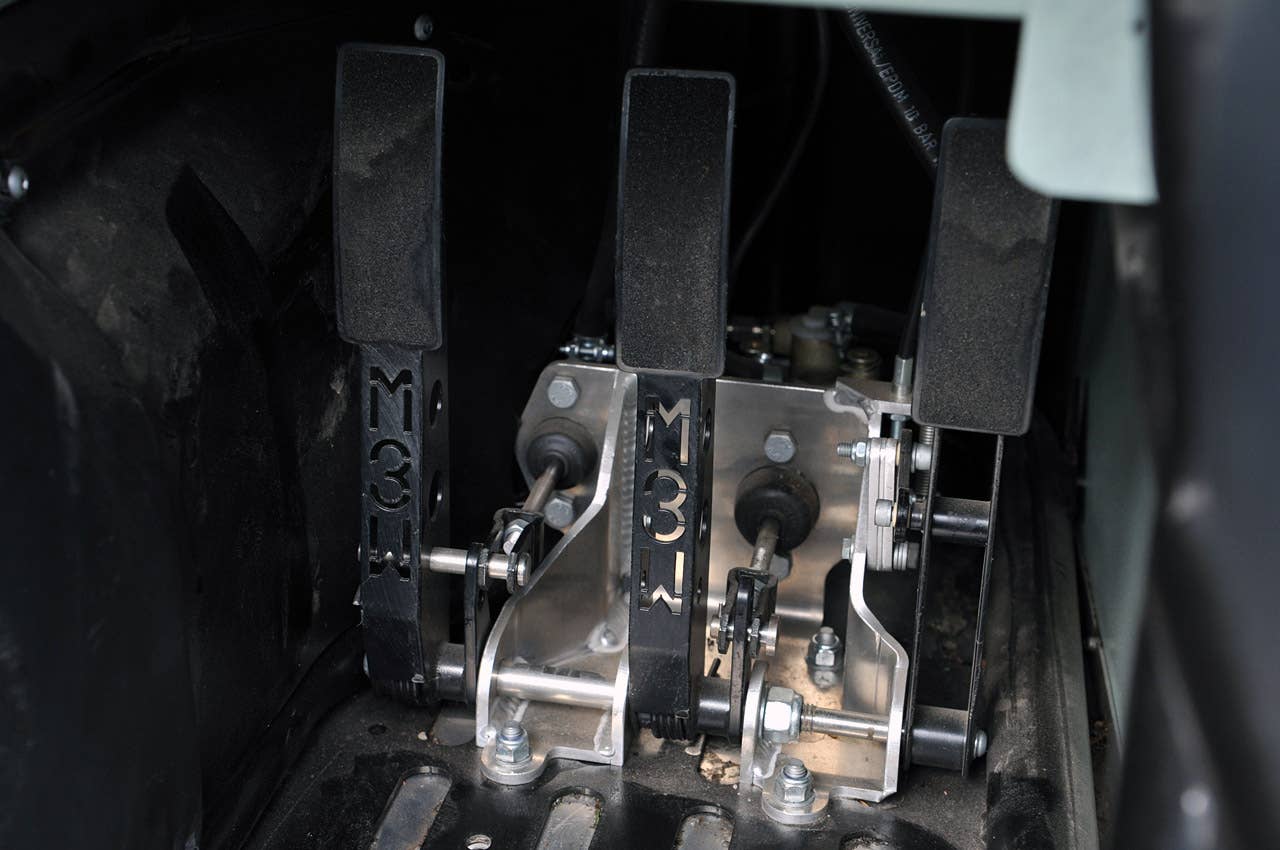 2012 Morgan 3 Wheeler pedals