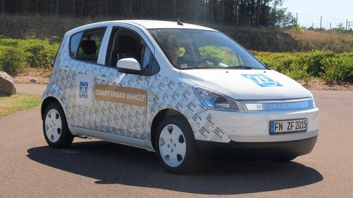 ZF smart urban vehicle EV