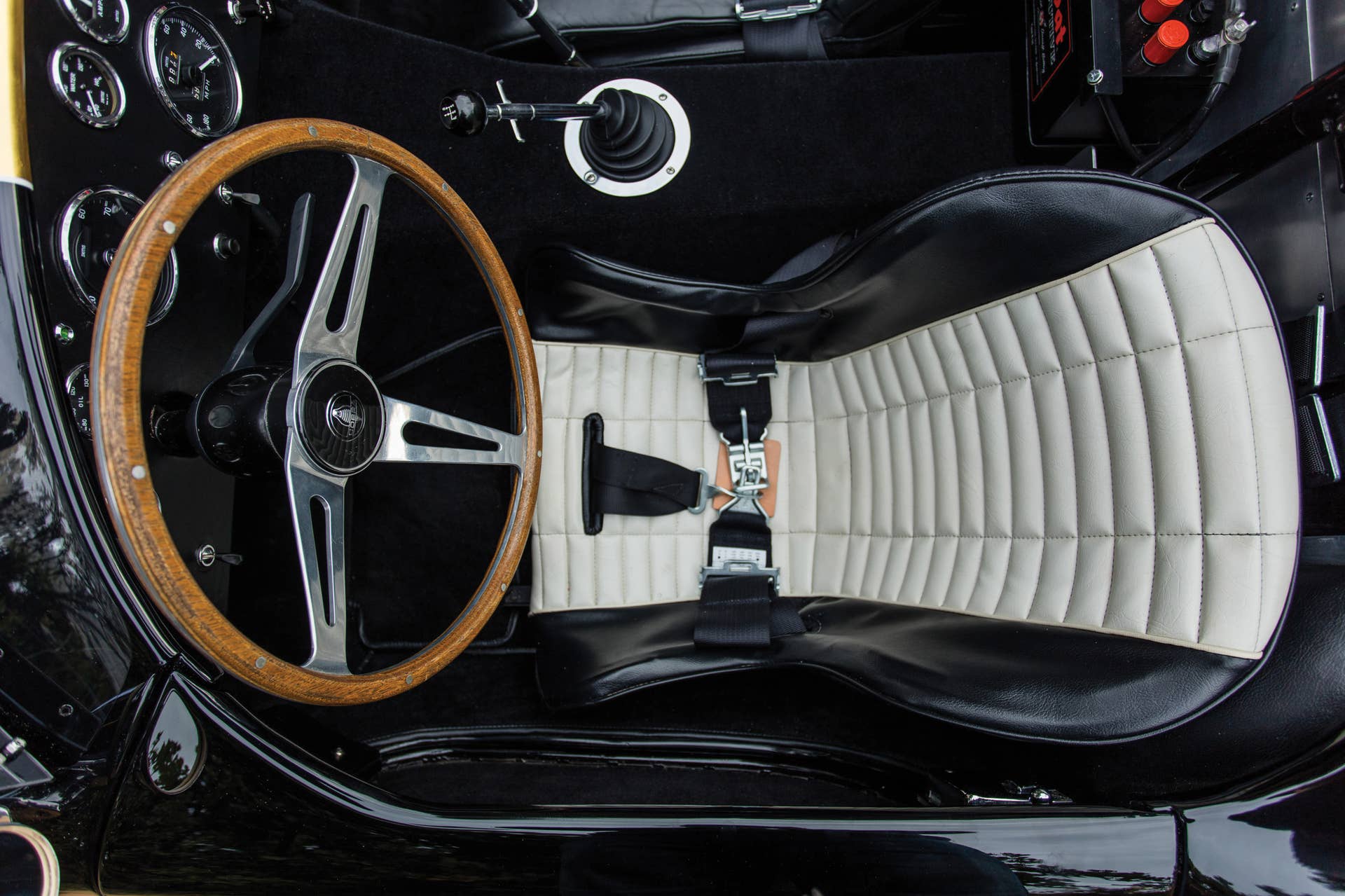 1965 Shelby 427 Competition Cobra driver's seat