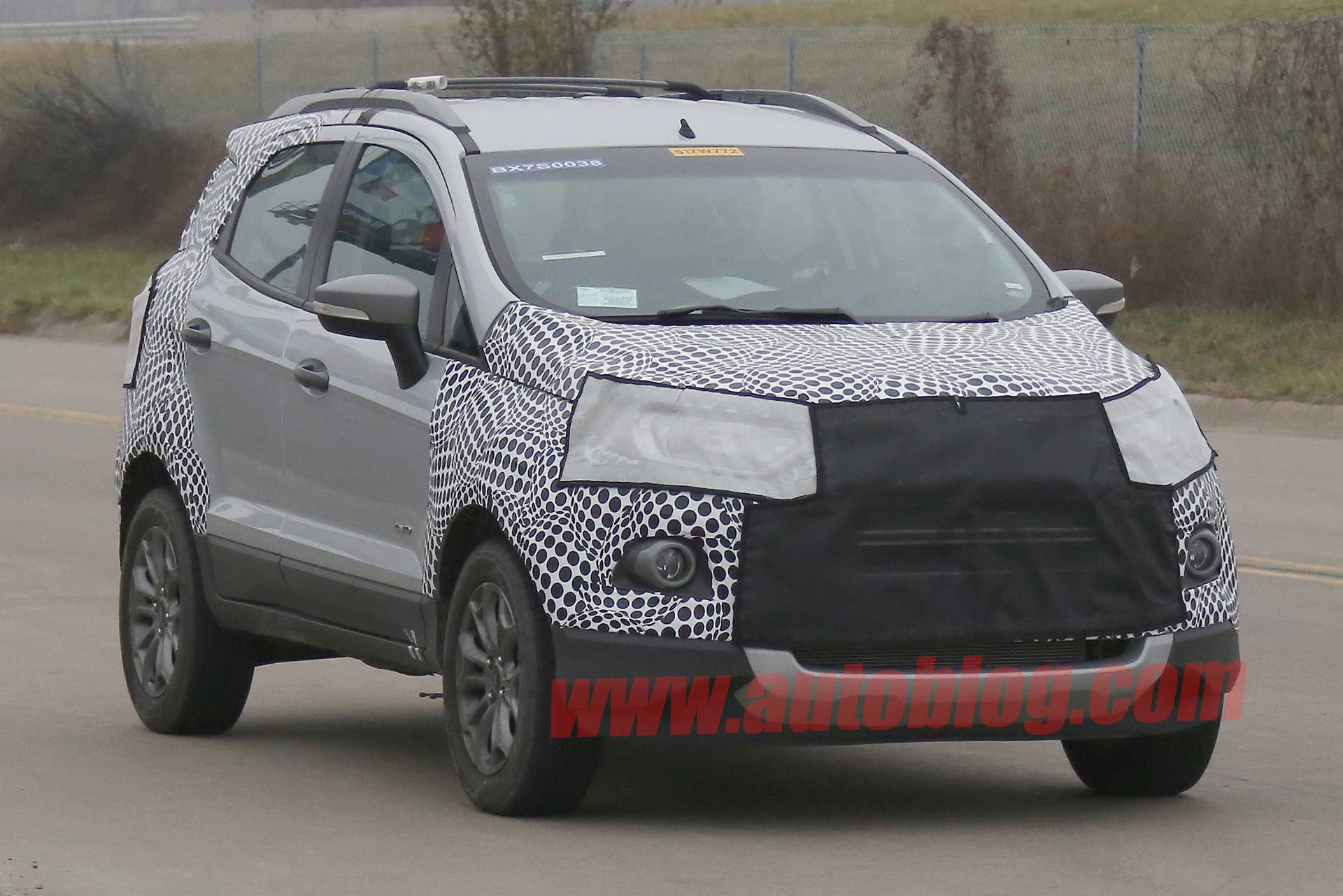ecosport ford crossover cuv spied