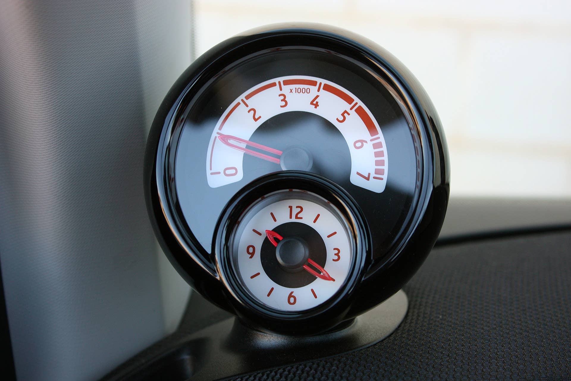 2017 Smart ForTwo Cabriolet auxiliary gauges