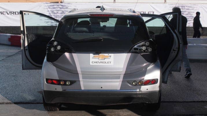 chevy bolt prototype rear