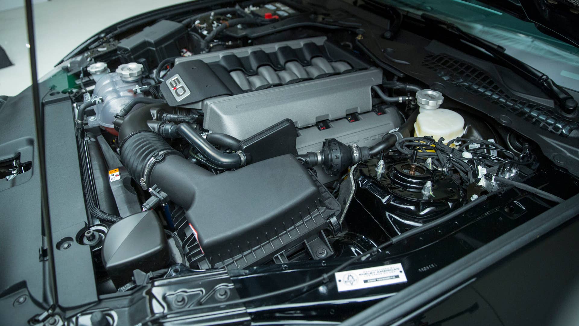 2016 ford shelby gt-h under hood
