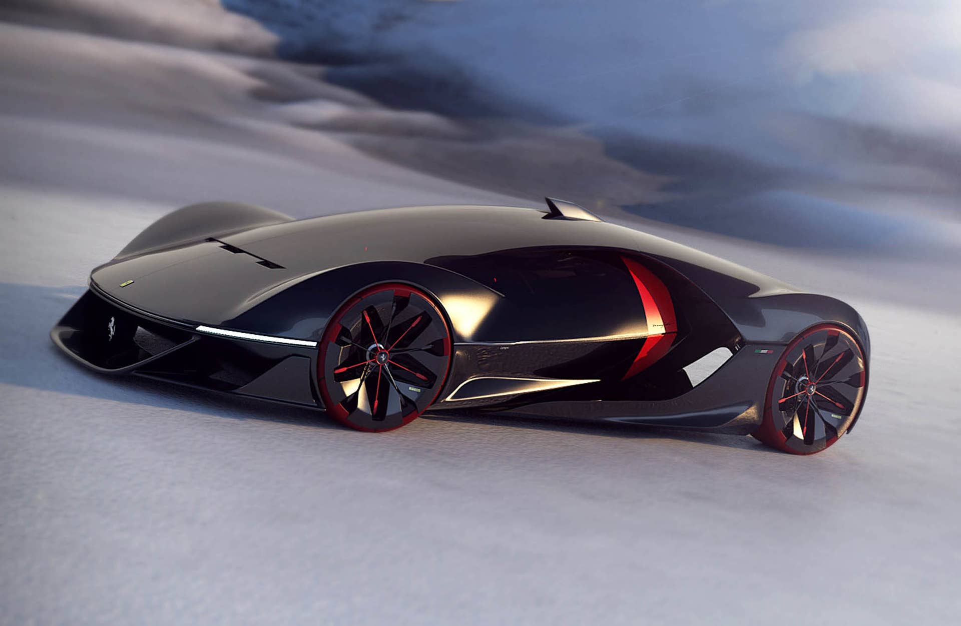 Ferrari Top Design School Challenge 2015 Manifesto front 3/4