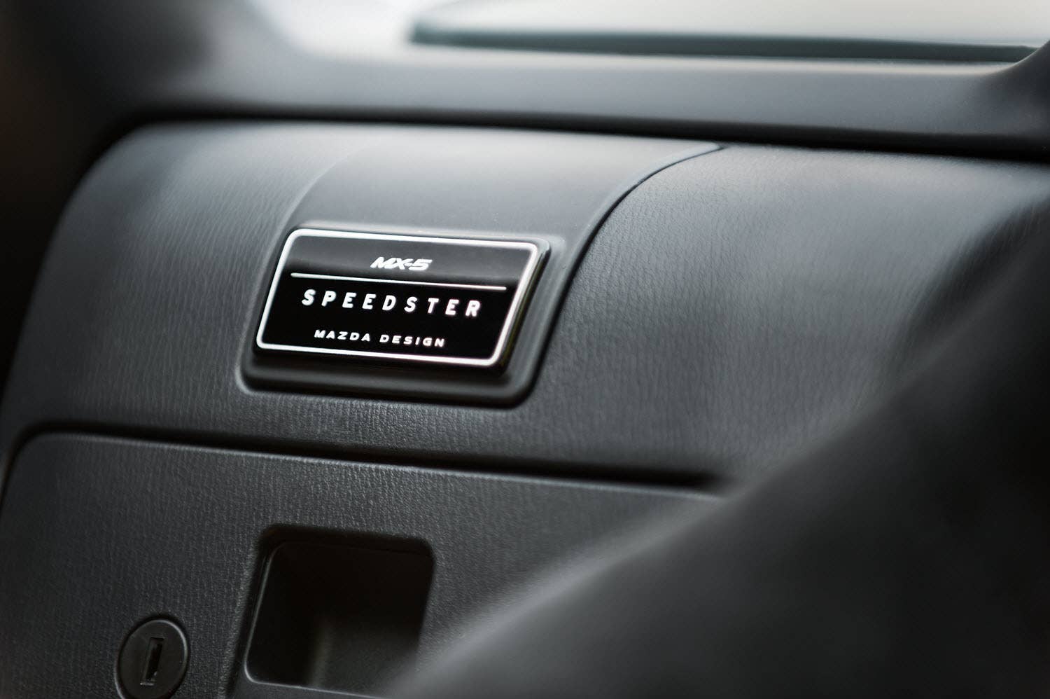 Mazda MX-5 Speedster interior detail