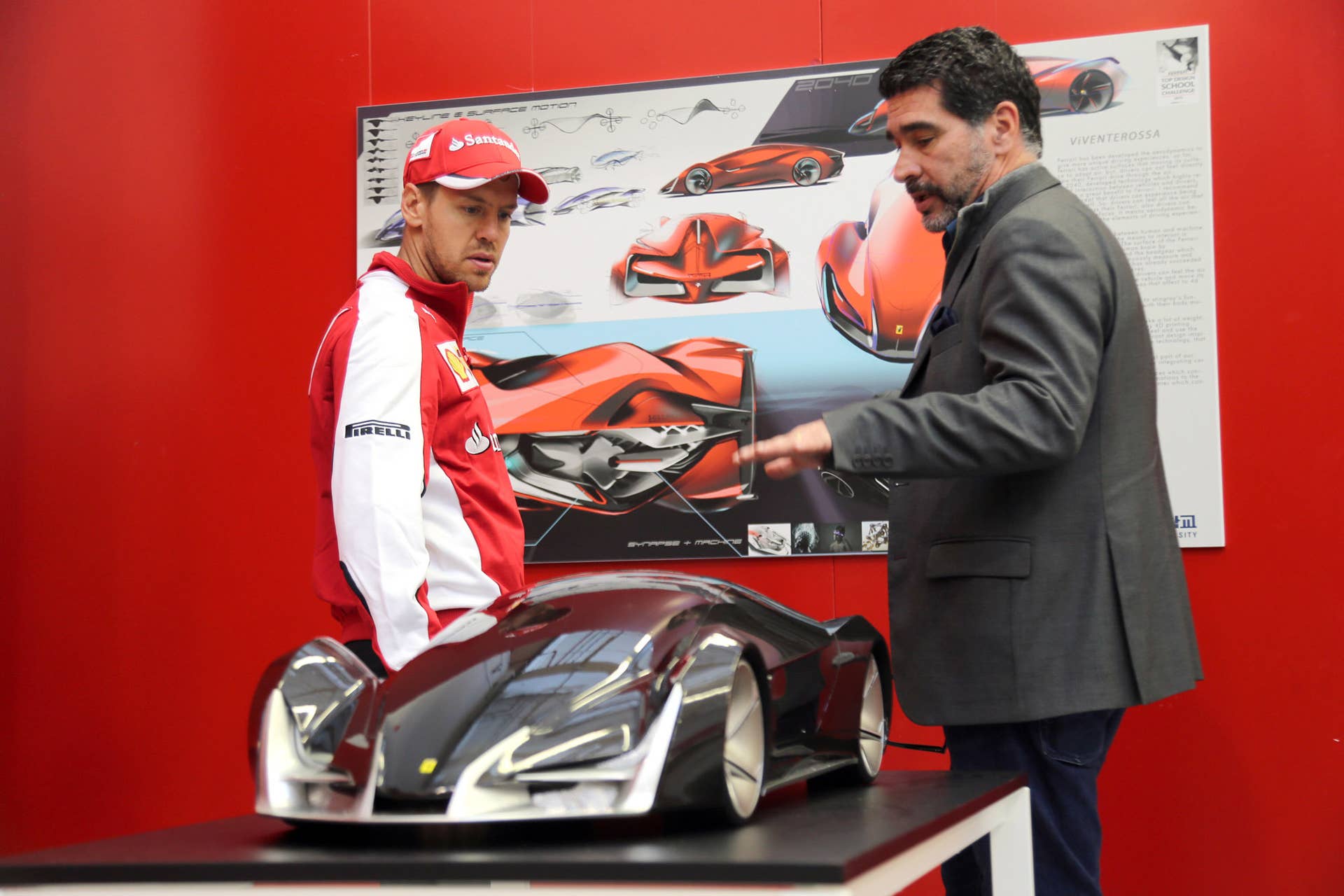 Ferrari Top Design School Challenge 2015 Sebastian Vettel