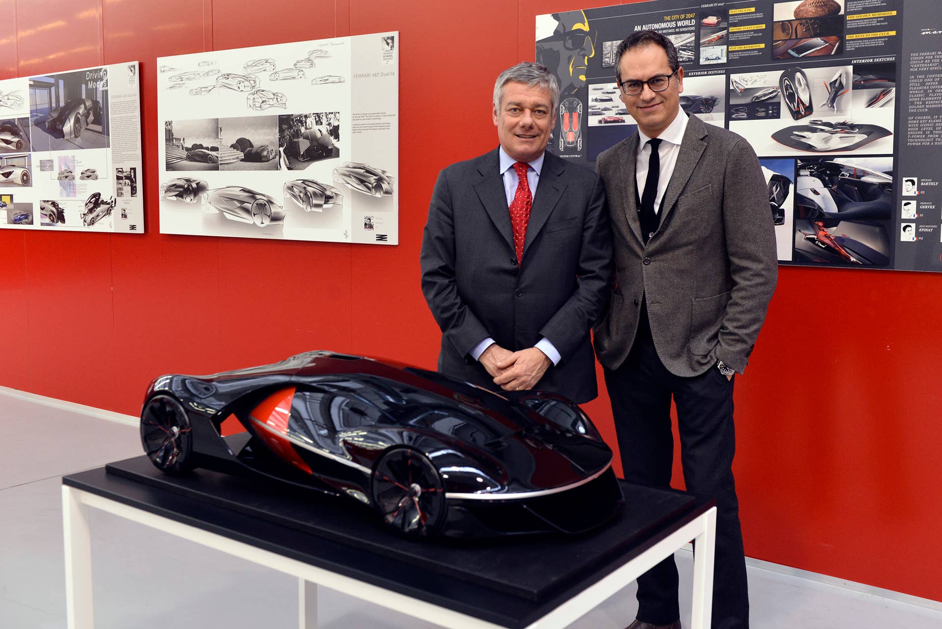 Ferrari Top Design School Challenge 2015 Manifesto judges