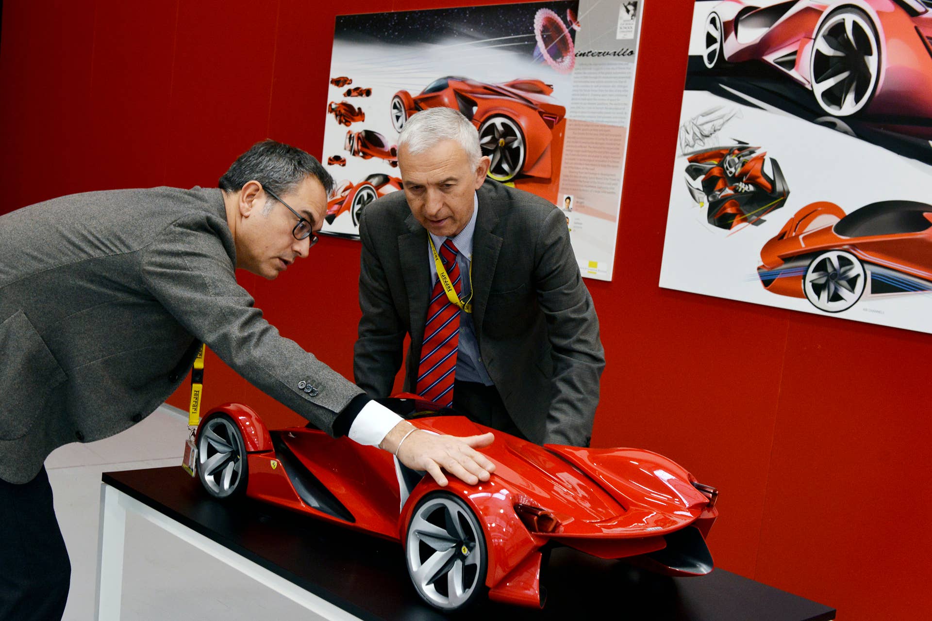 Ferrari Top Design School Challenge 2015 examination