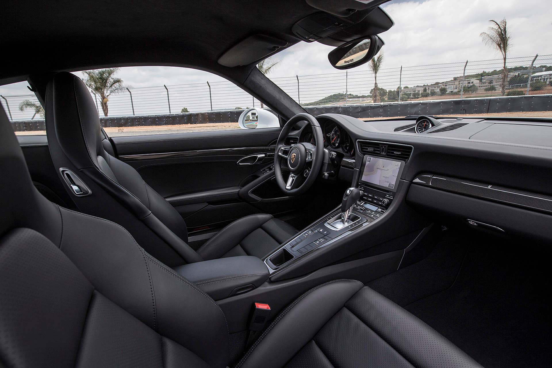 2017 Porsche 911 Turbo S interior