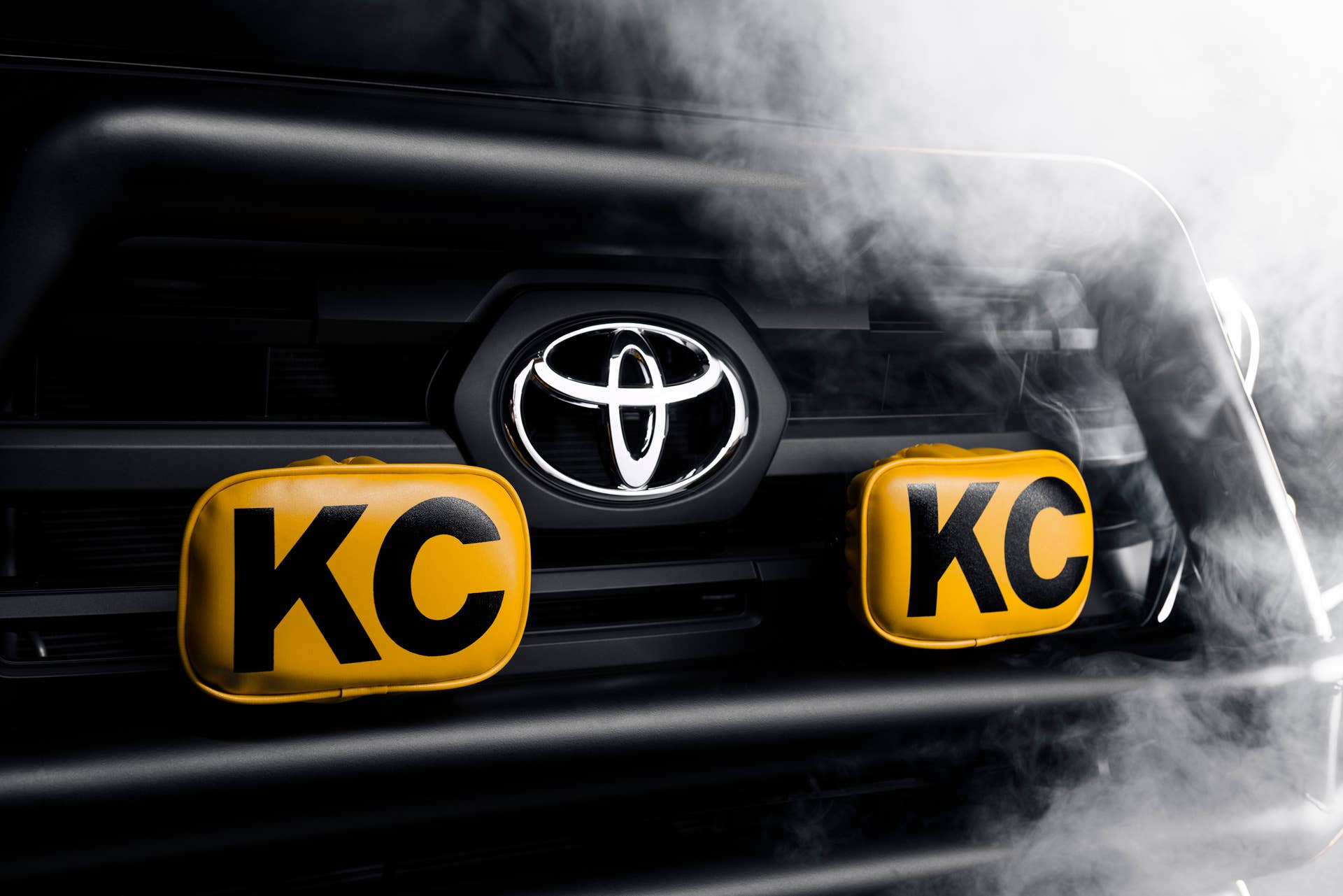 kc lamps hilites toyota badge tacoma pickup fog