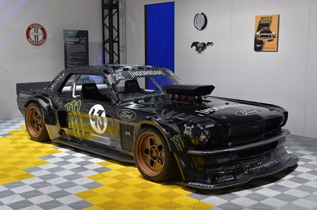 Ken Block's 1965 Ford Mustang Hoonicorn RTR and CR Supercars
