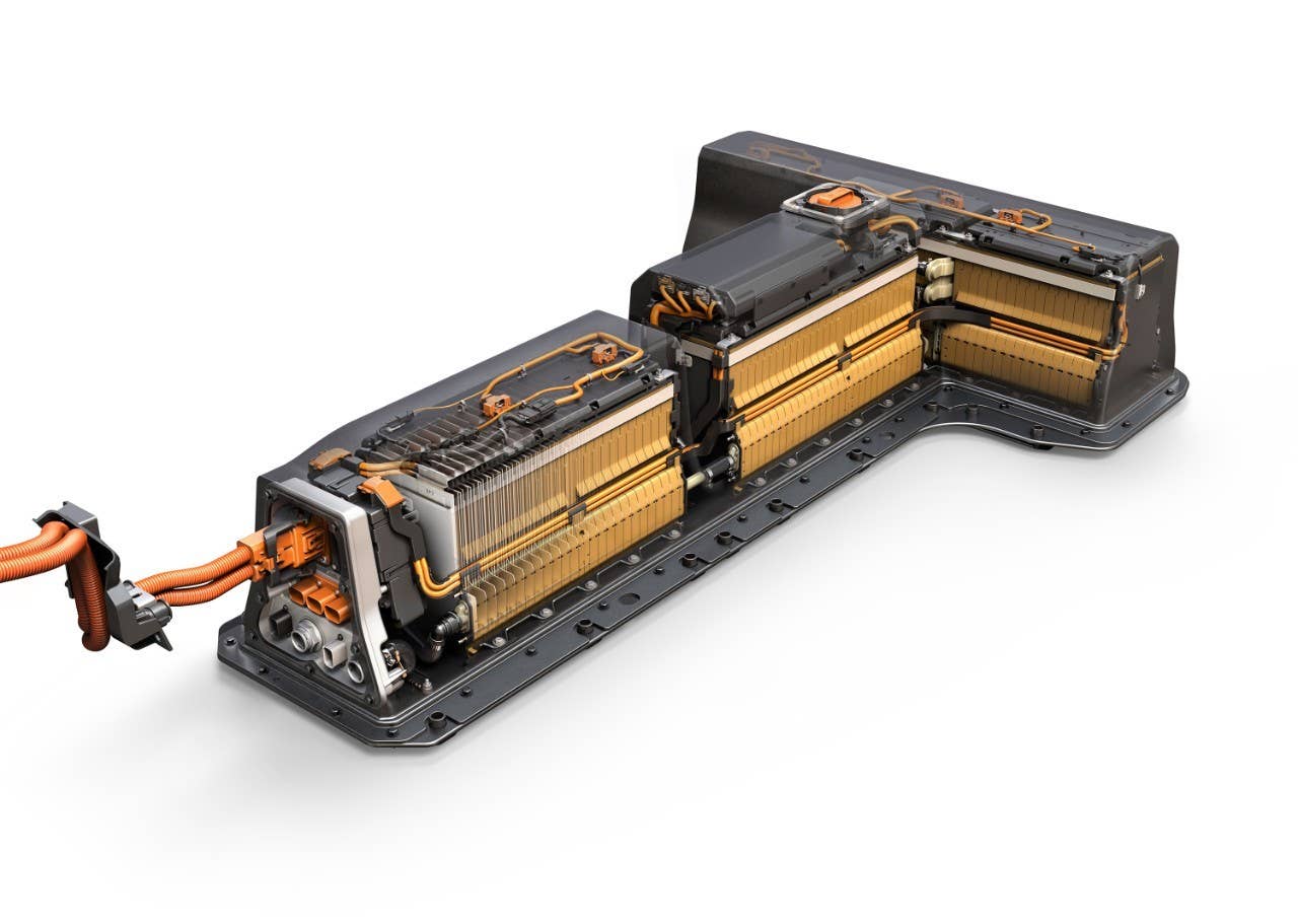 The second-generation Chevrolet Volt uses an all-new battery system that maintains its signature t-shape configuration but uses nearly 100 fewer cells. The battery system will provide improved range while weighing 30 lbs. less than the previous battery system.