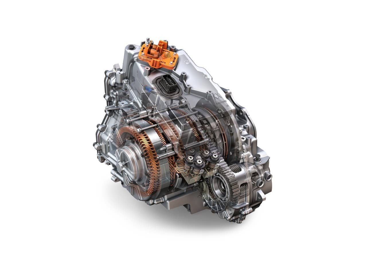 The all-new Voltec drive unit used in the second-generation Chevrolet Volt is 100 lbs. lighter and up to 12 percent more efficient than the previous system.