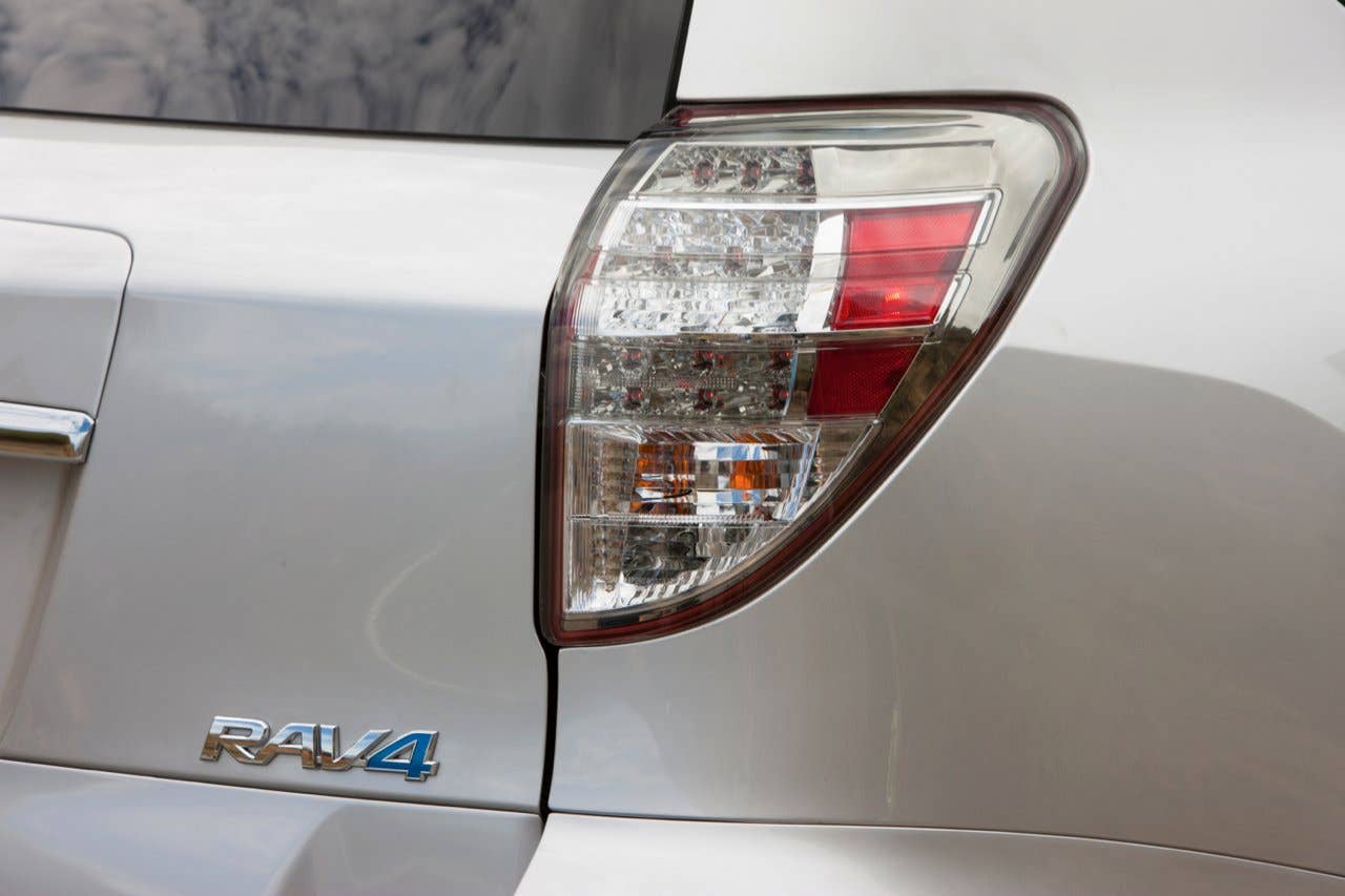 Toyota RAV4 EV rear taillight