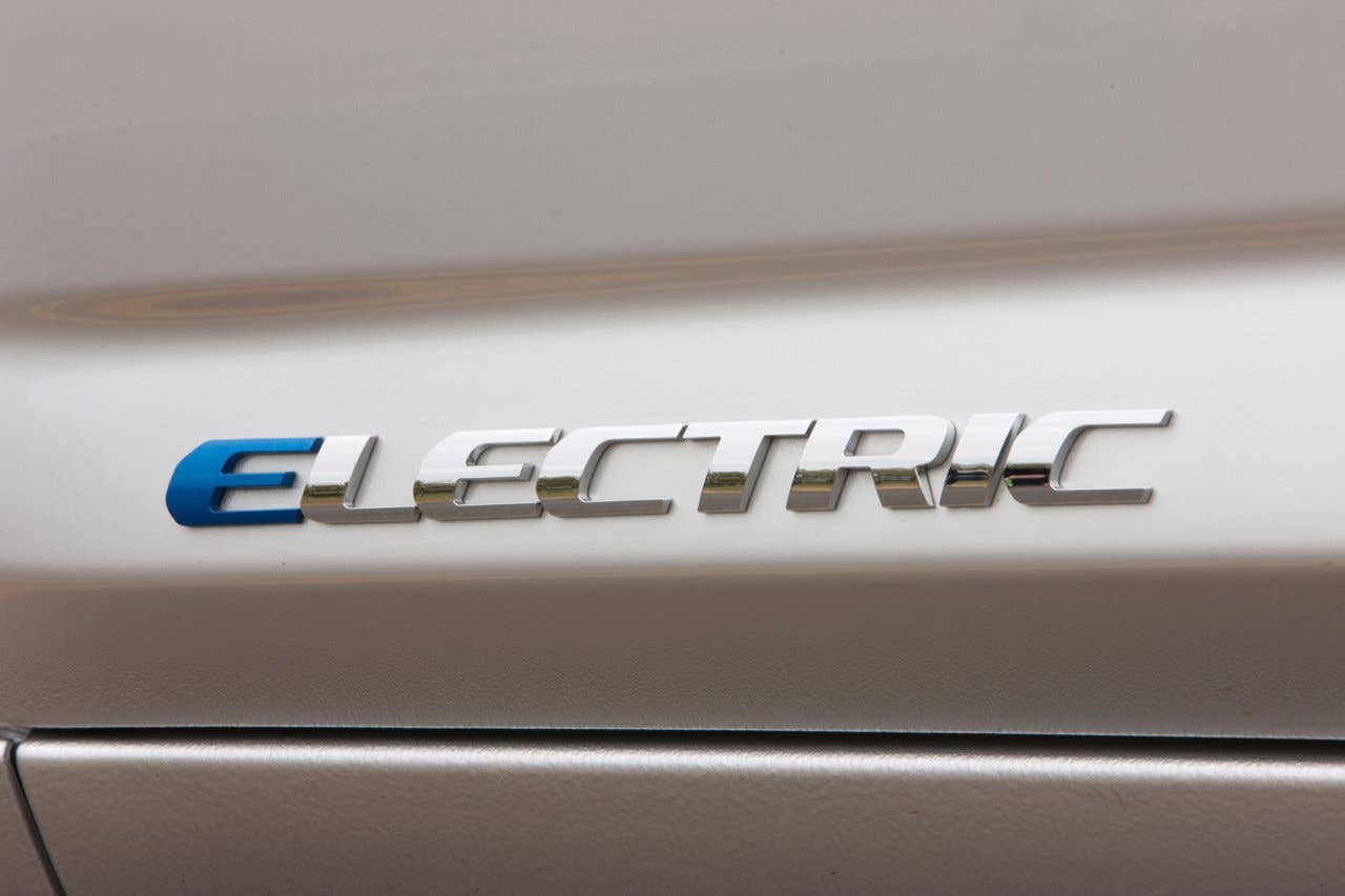 Toyota RAV4 EV badge
