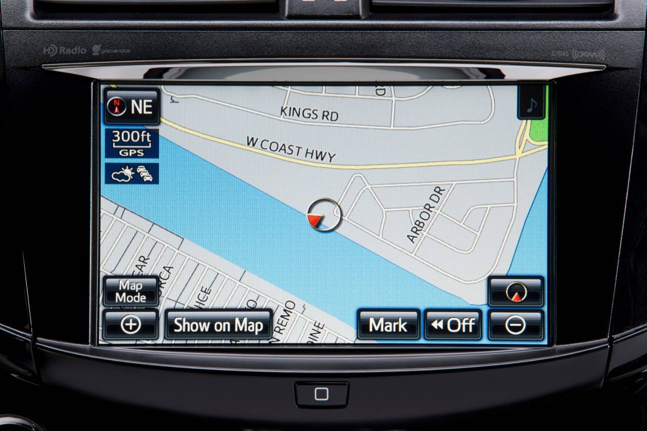 Toyota RAV4 EV infotainment screen