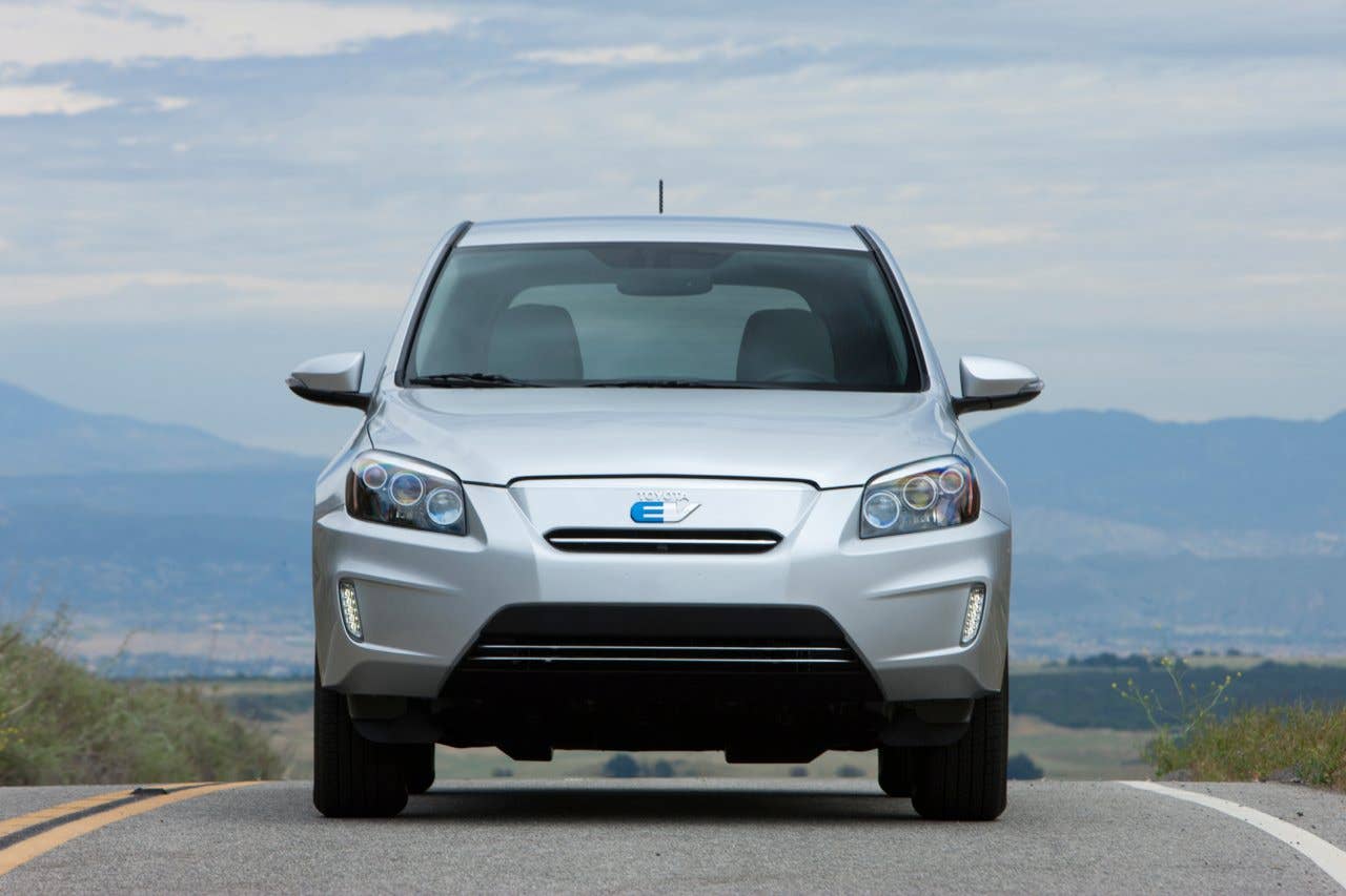 Toyota RAV4 EV front view
