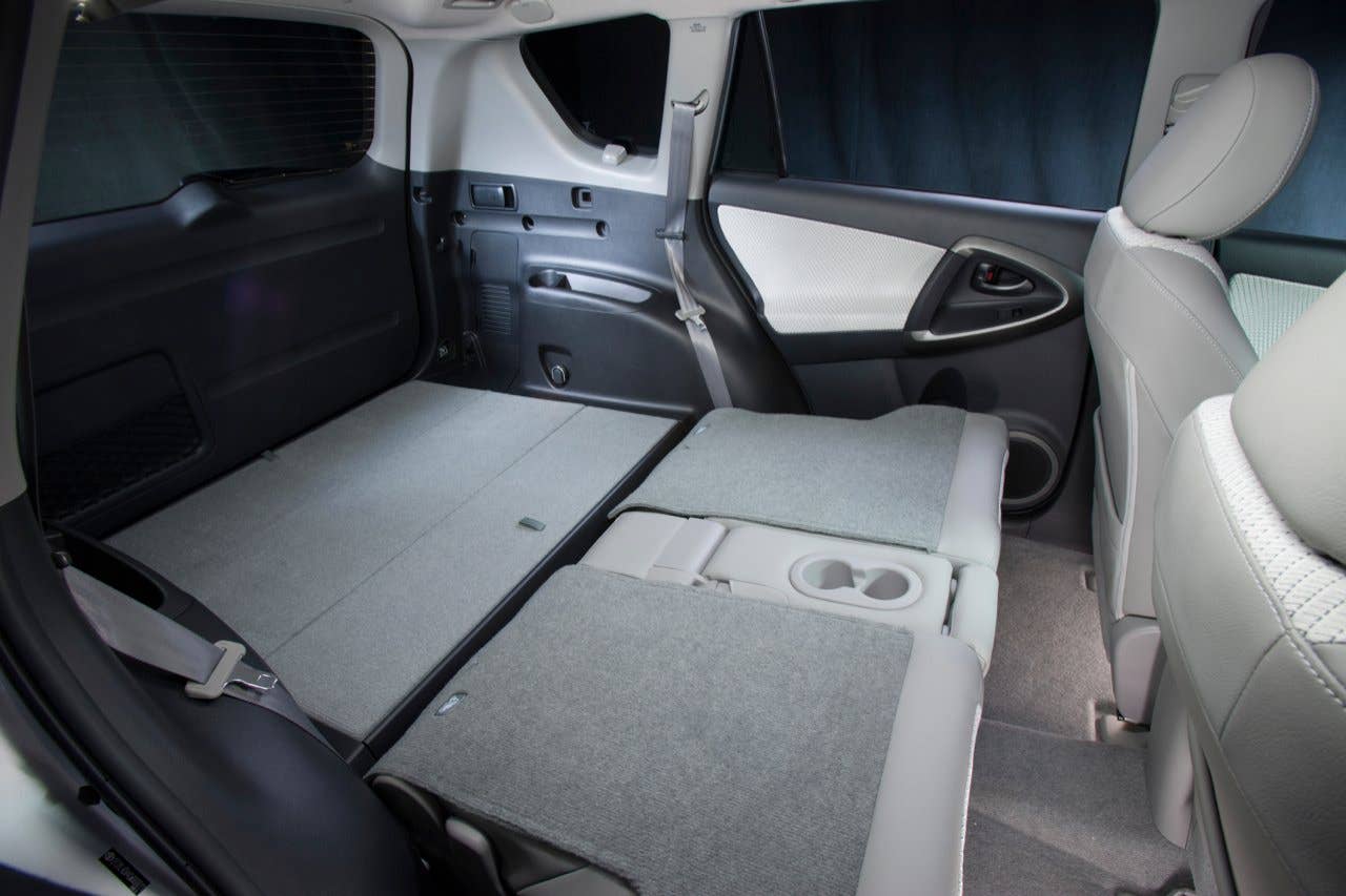 Toyota RAV4 EV rear cargo space