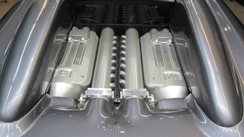 bugatti veyron replica engine