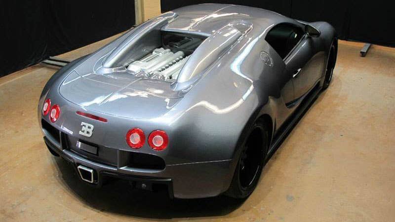 bugatti veyron replica rear three quarters