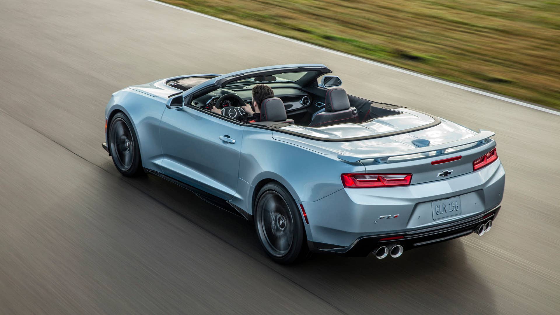 2017 chevrolet camaro zl1 convertible rear three quarters