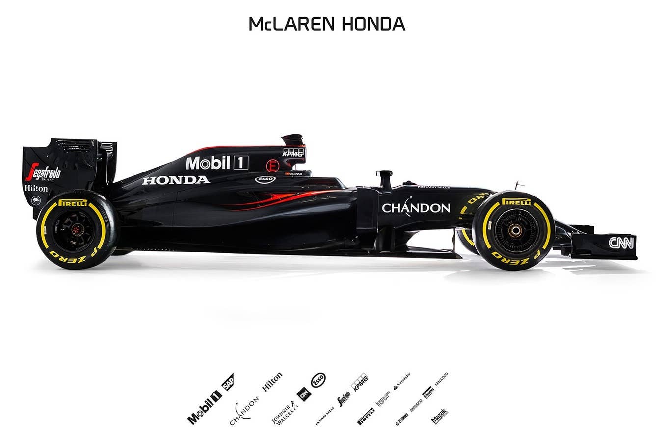 McLaren MP4-31 profile