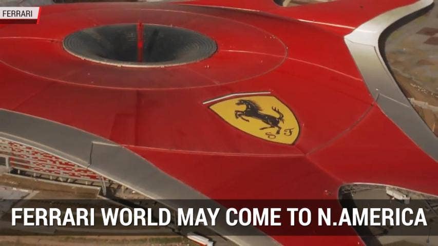 Ferrari World May Be Comming To North America | Autoblog Minute