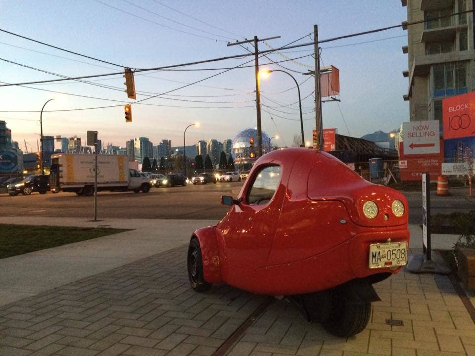 Electra Meccanica Solo prototype - Corbin Sparrow
