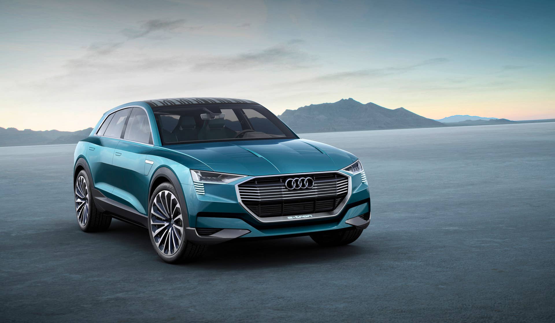 Audi e-tron quattro concept front 3/4