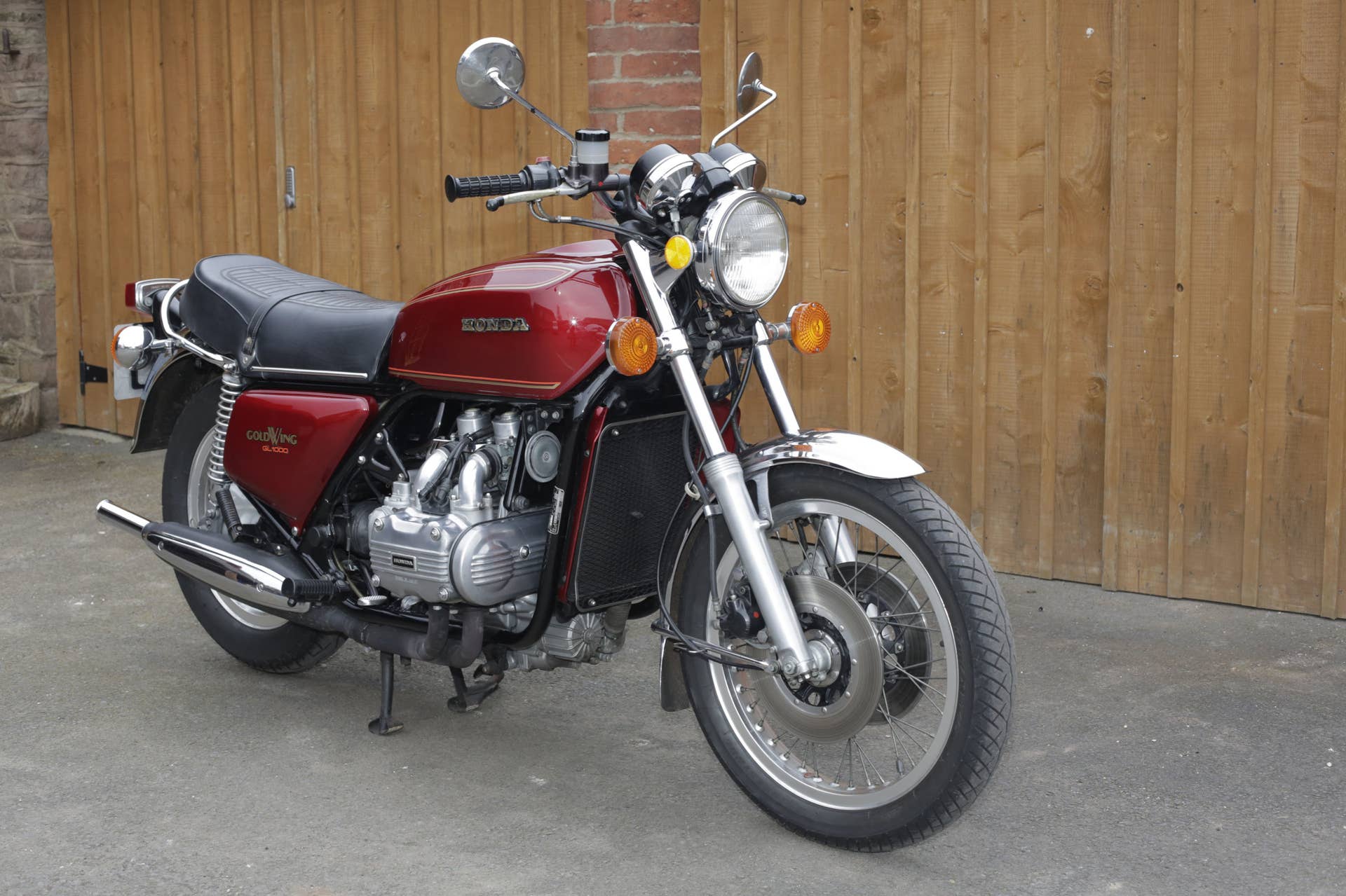 honda goldwing front