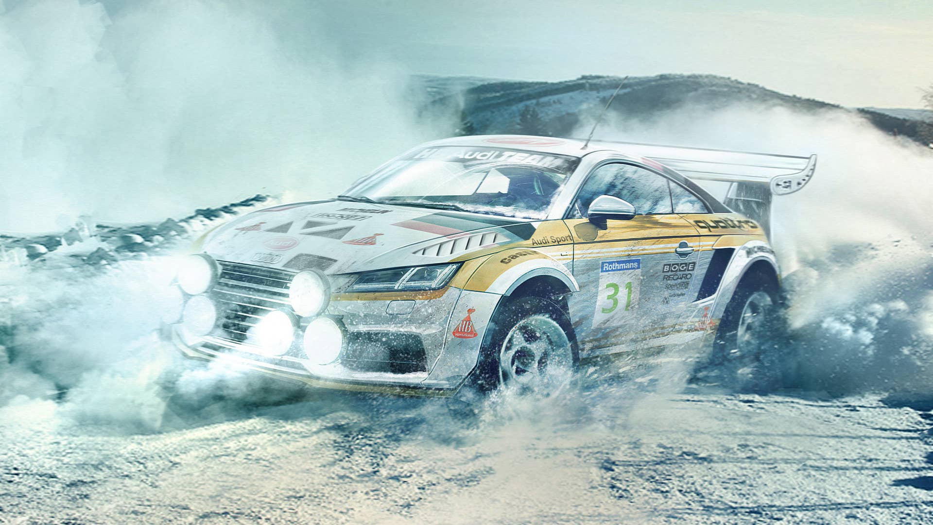 audi tt wrc rally render