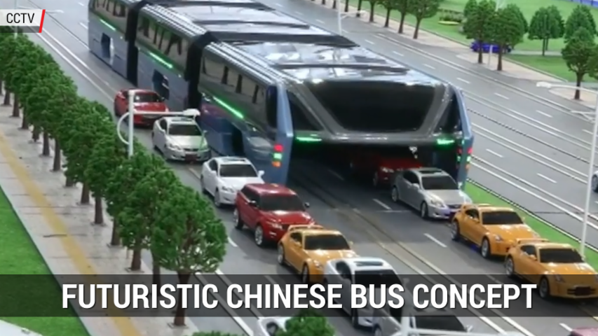 Futuristic Chinese Bus Concept Aims To Improve Public Transit | Autoblog Minute