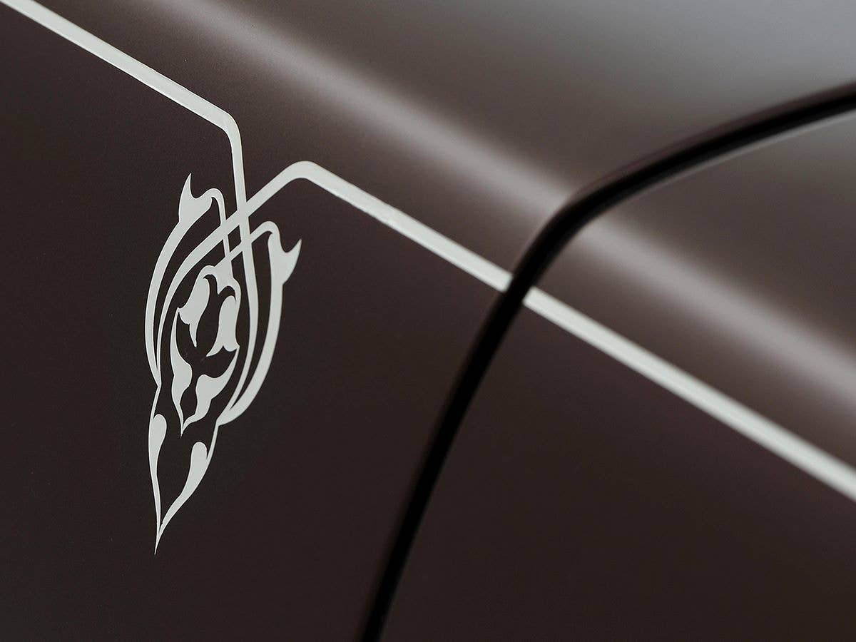 Rolls-Royce Ghost 1001 Nights coach detail